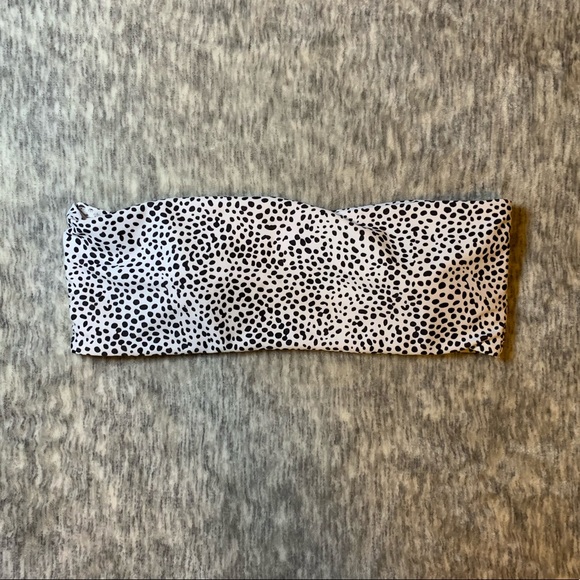 Zaful bandeau leopard print thong bikini set - Picture 2 of 5